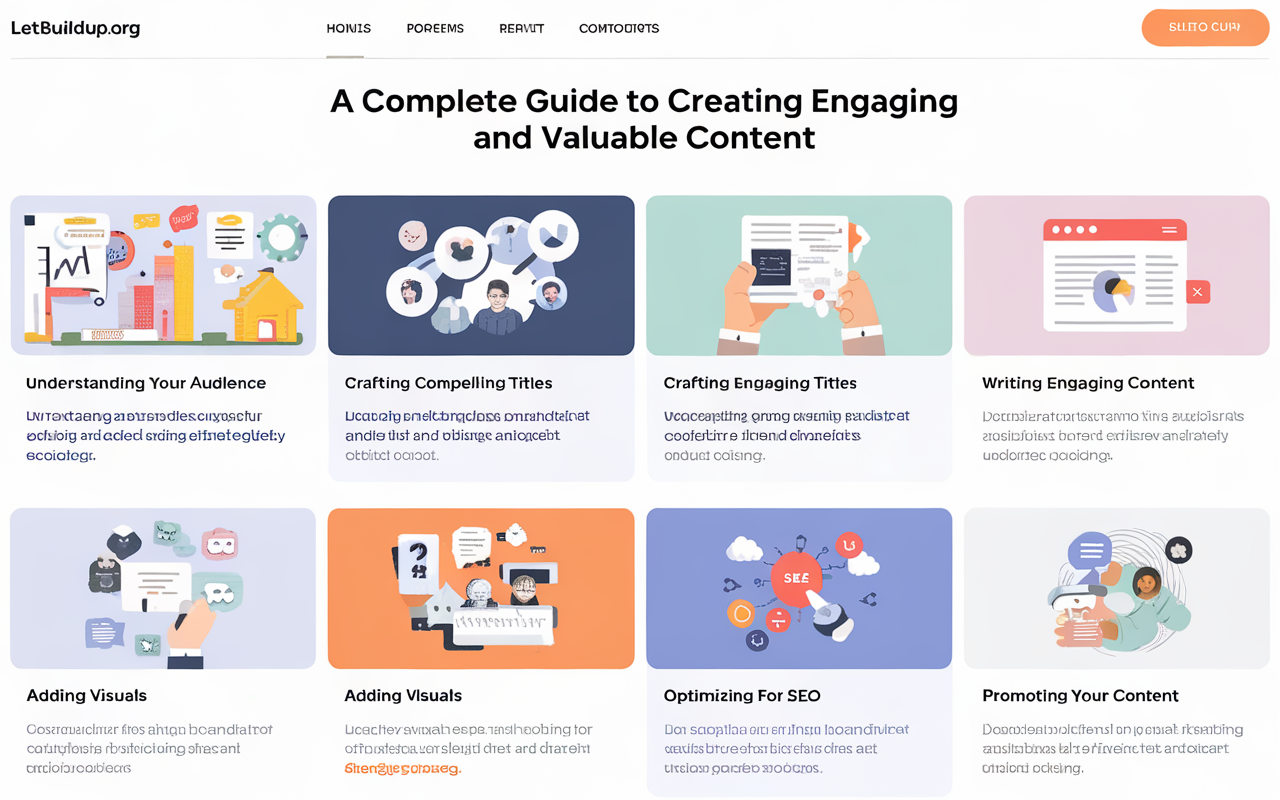 start writing letsbuildup.org blog
