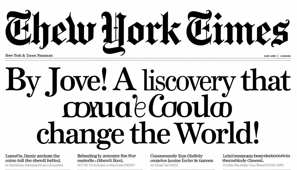 By Jove NYT