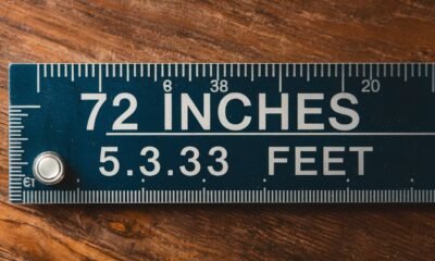 72 inches to feet