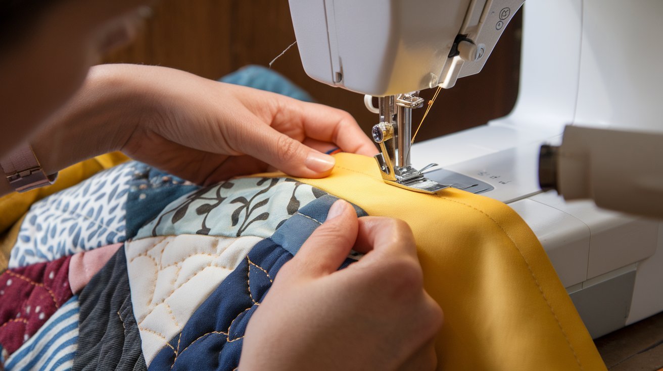 how to put a binding on a quilt